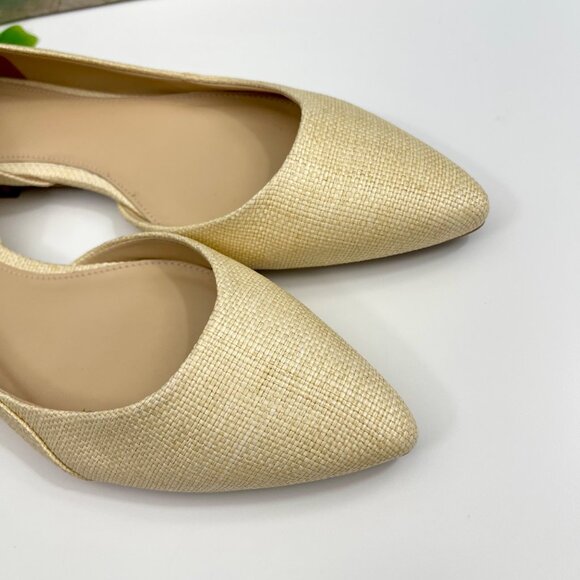 Marc Fisher LTD Women's Sunny Ballet Flat in Light Natural 7 - Picture 8 of 12